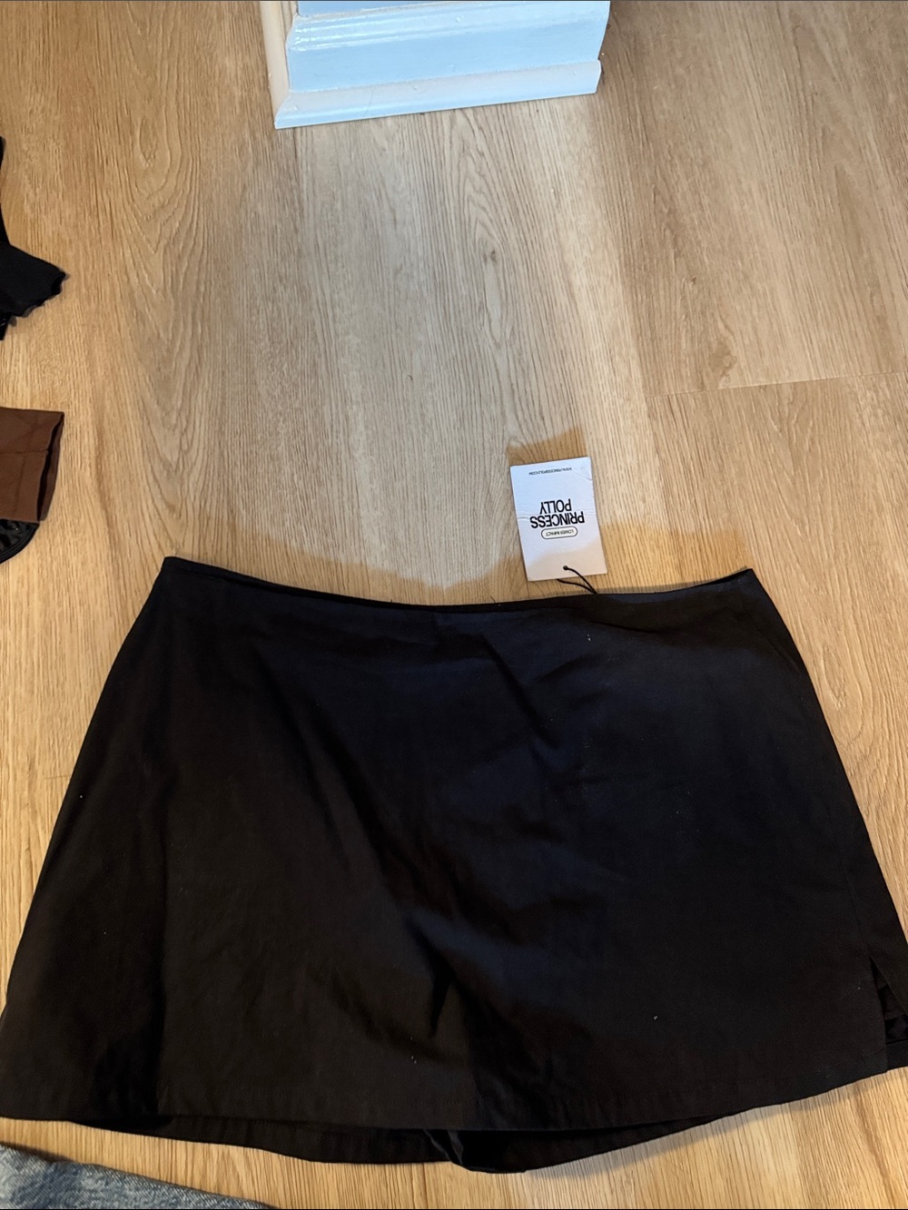 Princess Polly Black Gigi Skort- NWT